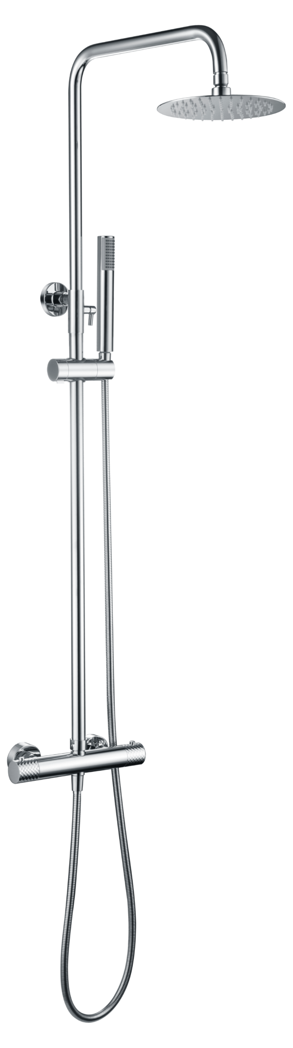 Genova Θερμοστατική Στήλη Ντους Δύο Εξόδων