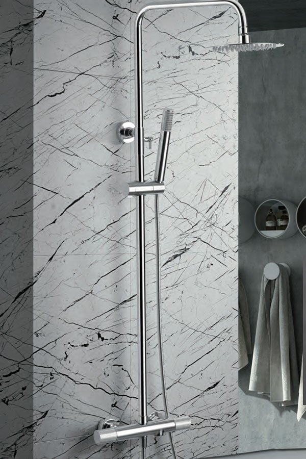 Line Θερμοστατική Στήλη Ντους 3 Εξόδων