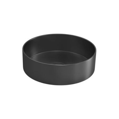 Karag 5206836624082 Venus Νιπτήρας Επικαθήμενος Gun Metal 380x380x110mm
