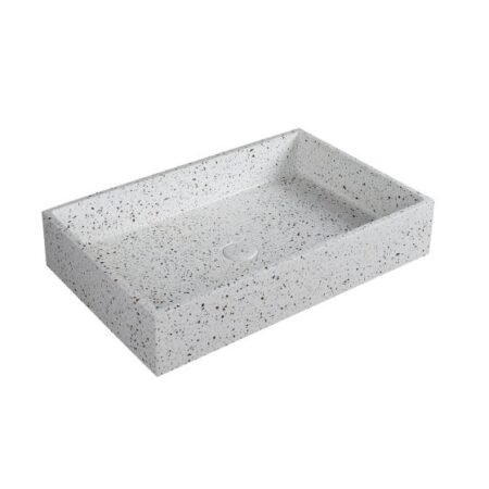 Karag 5206836668550 Επικαθήμενος Νιπτήρας CS-0069-E3 Stracciatella Dion 600x390x120mm