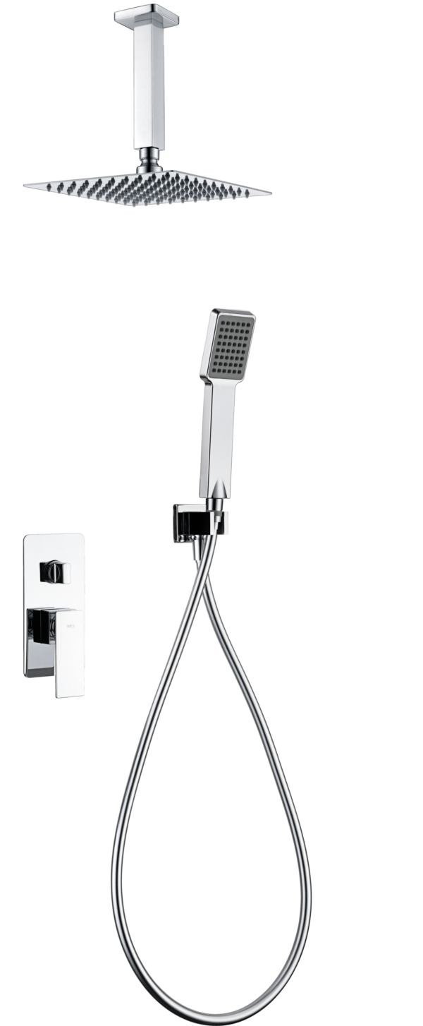 Catania Μπαταρία Εντοιχισμού Ντους Δύο Εξόδων