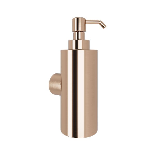 VERDI. 301.10.41 ΜΕΤΑΛΛΙΚΟ DISPENCER ΥΓΡΟΥ ΣΑΠΟΥΝΙΟΥ ROSE GOLD BRUSHED W60XD75XH190MM-220ML
