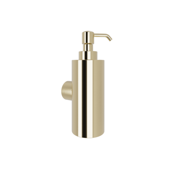 VERDI. 301.10.42 ΜΕΤΑΛΛΙΚΟ DISPENCER ΥΓΡΟΥ ΣΑΠΟΥΝΙΟΥ LIGHT GOLD BRUSHED W60XD75XH190MM-220ML