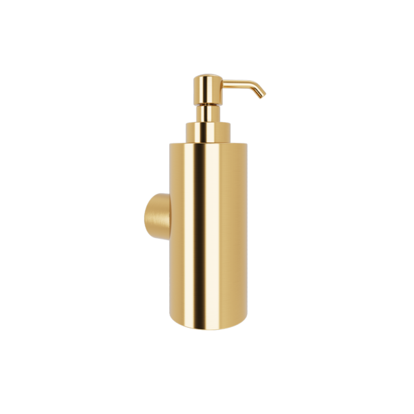 VERDI. 301.10.43 ΜΕΤΑΛΛΙΚΟ DISPENCER ΥΓΡΟΥ ΣΑΠΟΥΝΙΟΥ WARM GOLD BRUSHED W60XD75XH190MM-220ML