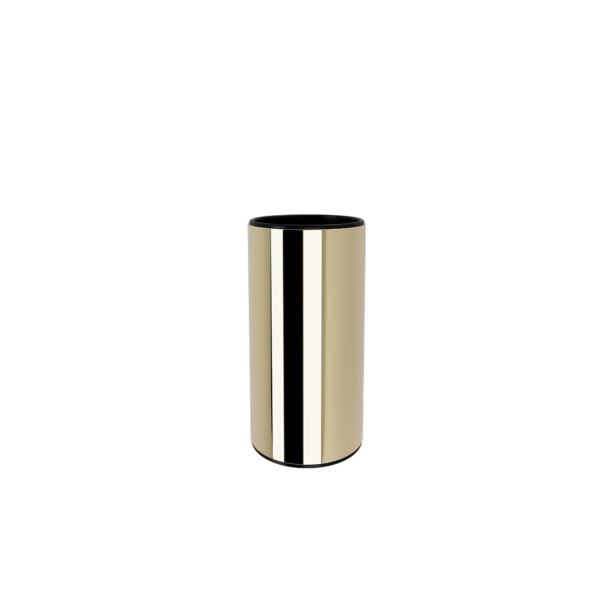 VERDI. 301.25.52 ΜΕΤΑΛΛΙΚΗ ΠΟΤΗΡΟΘΗΚΗ LIGHT GOLD GLOSS W60XD60XH120MM