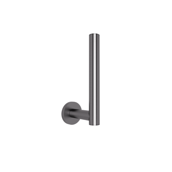VERDI. 302.54.40 ΕΦΕΔΡΙΚΗ ΧΑΡΤΟΘΗΚΗ GUN METAL BRUSHED W44XD85XH150MM