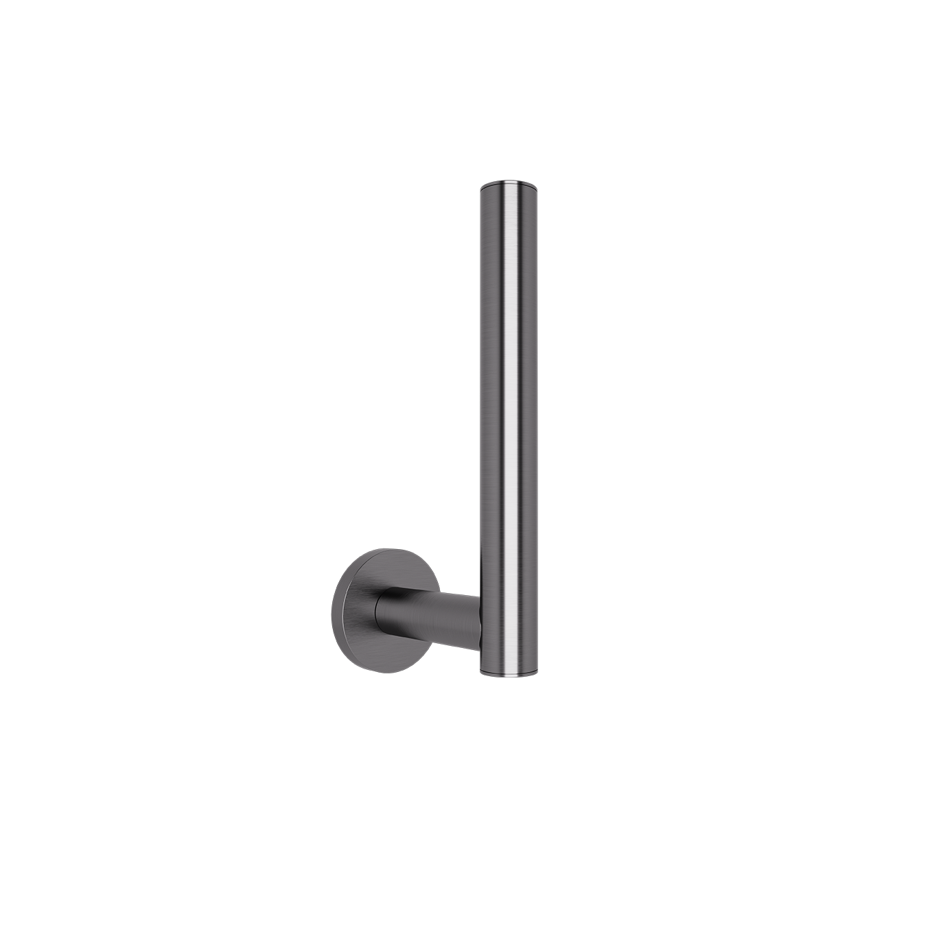 VERDI. 302.54.40 ΕΦΕΔΡΙΚΗ ΧΑΡΤΟΘΗΚΗ GUN METAL BRUSHED W44XD85XH150MM