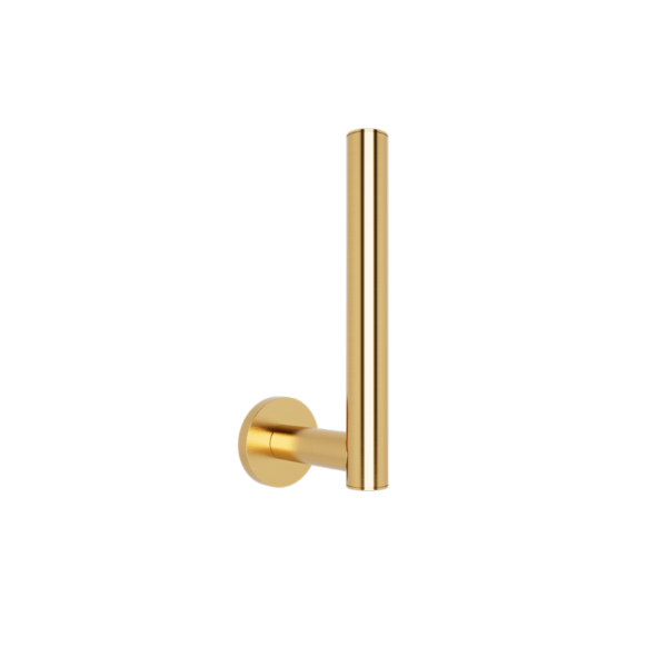 VERDI. 302.54.43 ΕΦΕΔΡΙΚΗ ΧΑΡΤΟΘΗΚΗ WARM GOLD BRUSHED W44XD85XH150MM