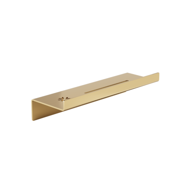 VERDI. 723.25.43 ΡΑΦΙ ΜΕ ΑΠΟΣΤΡΑΓΓΙΣΗ WARM GOLD BRUSHED W300XD93XH70MM