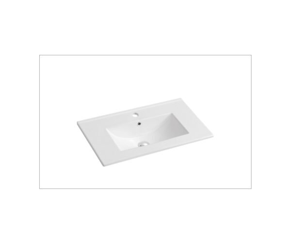 FRA. 20020070 Arena Υποκαθήμενος Νιπτήρας Επίπλου 71X40X17CM Λευκός