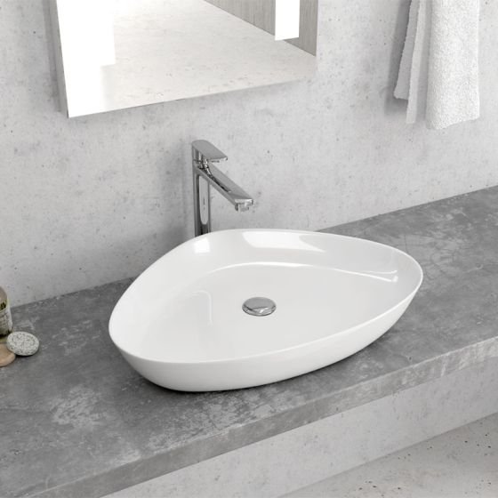 Karag  5206836561431 Επικαθήμενος Νιπτήρας LT 1131 590x410x100mm