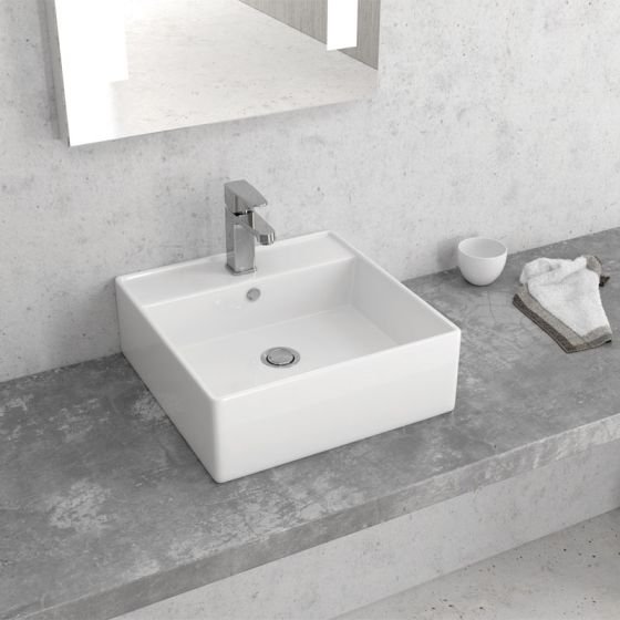 Karag 5206836100906 Επικαθήμενος Νιπτήρας LT 2025 385x385x130mm