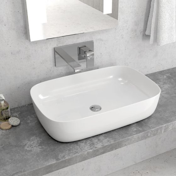 Karag 5206836561301 Επικαθήμενος Νιπτήρας LT 2143-P 600x390x145mm