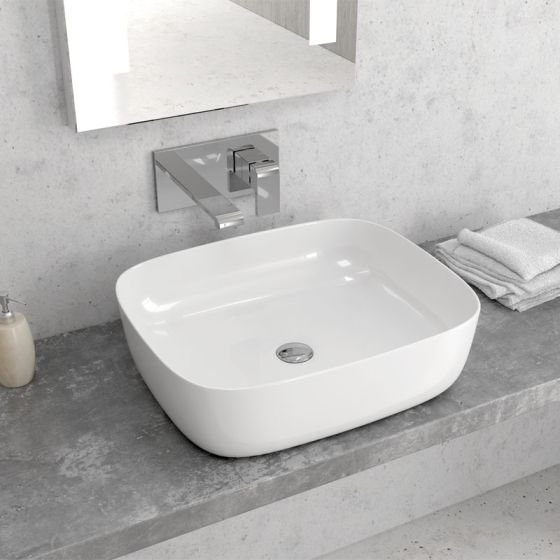 Karag 5206836533926 Επικαθήμενος Νιπτήρας LT 2143 495x395x150mm