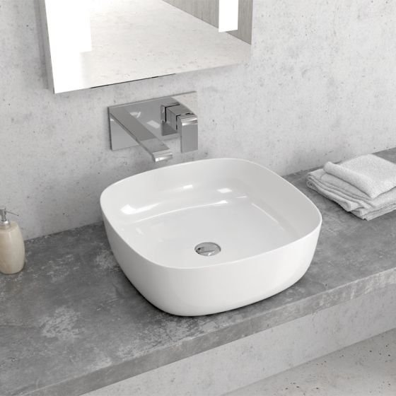 Karag  5206836533919 Επικαθήμενος Νιπτήρας LT 2144 410x410x150mm