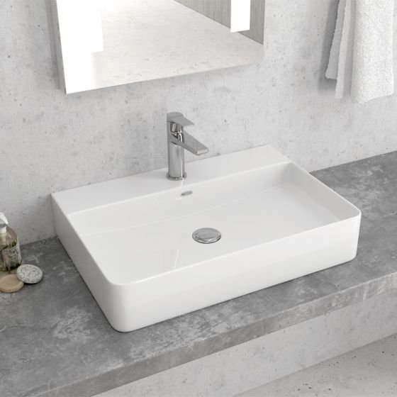 Karag  5206836561400 Επικαθήμενος Νιπτήρας LT 2173 600x420x120mm