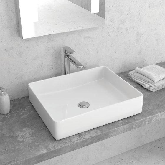 Karag 5206836561356 Επικαθήμενος Νιπτήρας LT 2178 510x405x110mm