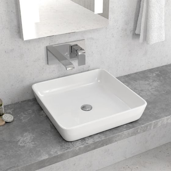Karag  5206836574745 Επικαθήμενος Νιπτήρας LT 2183-N 470x470x100mm