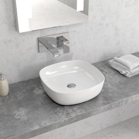 Karag 5206836561325 Επικαθήμενος Νιπτήρας LT 2184 375x375x120mm