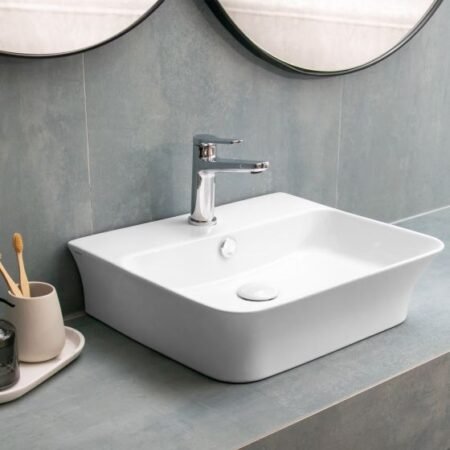 Karag 5206836658742 Επικαθήμενος Νιπτήρας LT 2258 485x410x125mm