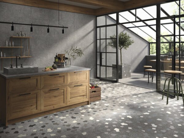 APE CERAMICA Ama Graphite Rect