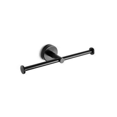 KAR. 3800201584012 Χαρτοθήκη διπλή UNO 1422 55 Μαύρη ματ