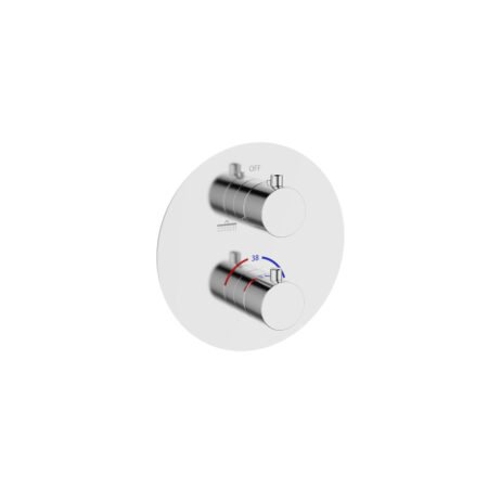 KAR. 5206836750521 Θερμοστατικός μίκτης ντους διπλός JOAN Cromo 16623-479A