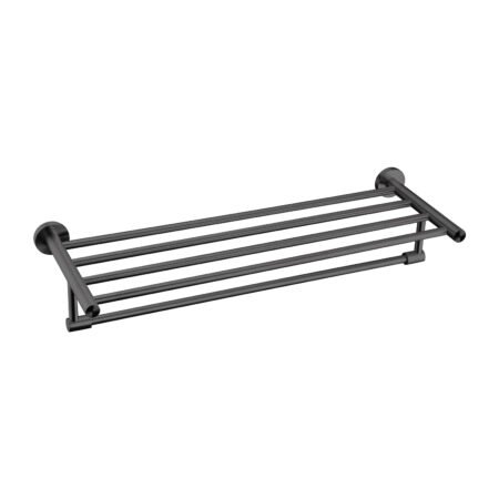 KAR. 5206836666730 Ραφιέρα πετσετών ARTEMIS A01503 45 Gun Metal