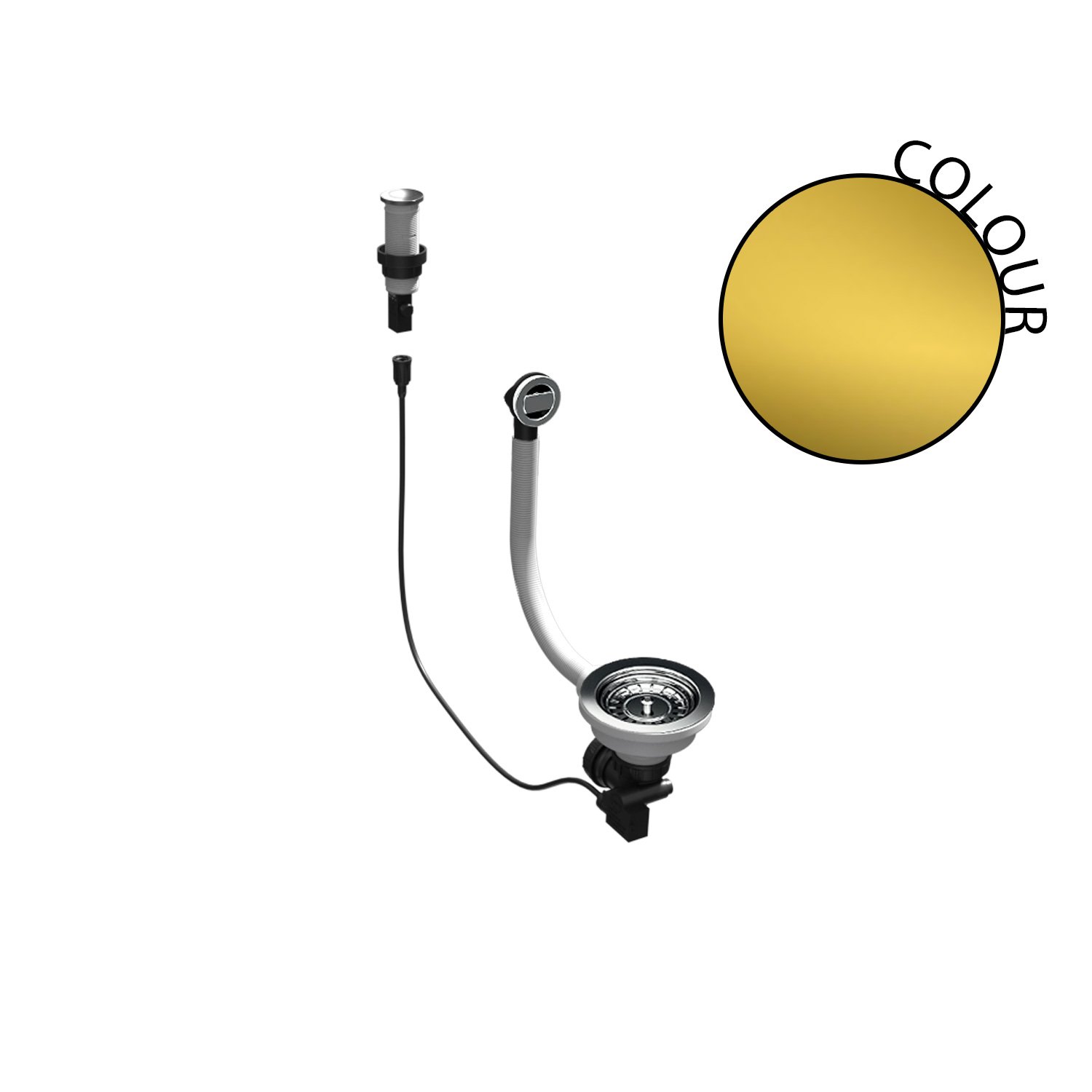 KAR. 8031873801533 Σύστημα χειρισμού βαλβίδας OPEN-UP Gold ASP13004GD ELLECI