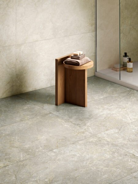 Abitare SandStone Grey White Bathroom Dett - Agapitos Ηράκλειο Κρήτης