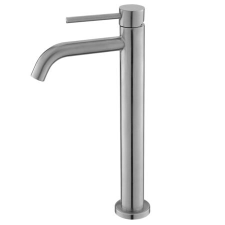 KAR. 5206836664538 Μπαταρία νιπτήρος υψηλή ARTEMIS Satinato B99002-S