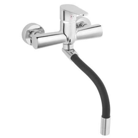 KAR. 5903738229840 Μπαταρία κουζίνας εντοιχισμού με εύκαμπτο ρουξούνι ALGEO BAG5FB FERRO