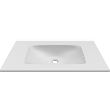 KAR. 8031873760571 Νιπτήρας επίπλου DECISO 100 White BDDEC100WH KARAG 100,5x46x12cm