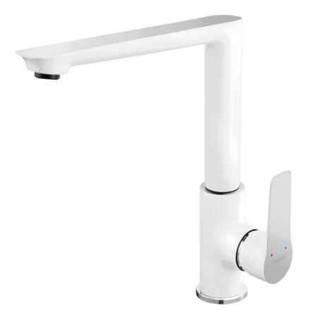 KAR. 5903738222223 Μπαταρία κουζίνας White/Chrome ADORE BDR4 FERRO