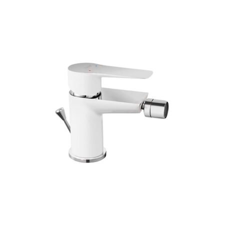 KAR. 5903738222254 Μπαταρία μπιντέ White/Chrome ADORE BDR6 FERRO