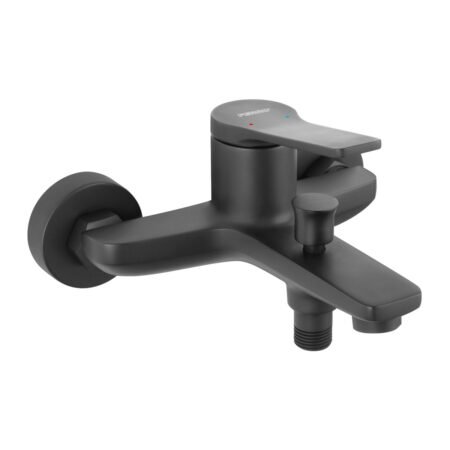 KAR. 5902194978958 Μπαταρία λουτρού STRATOS Black BSC1BL FERRO