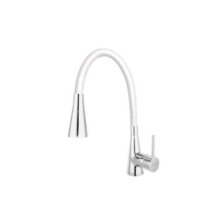KAR. 5903738226191 Μπαταρία κουζίνας λευκή ZUMBA II BZA42W FERRO