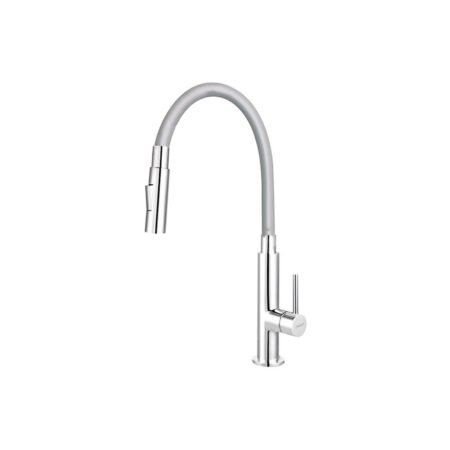 KAR. 5903738226269 Μπαταρία κουζίνας ασημί ZUMBA Slim BZA43S FERRO