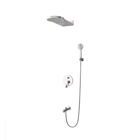 KAR. 5206836019642 Σετ μπαταρίας εντοιχισμού ντους ARTEMIS CASCADA CFT201