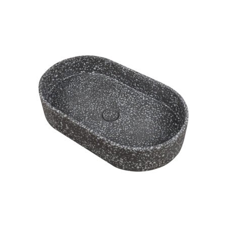KAR. 5206836668536 Νιπτήρας επικαθήμενος με βαλβίδα LINUS Volcano CS-0010 KARAG 60x35x12cm