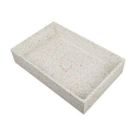 KAR. 5206836668567 Νιπτήρας επικαθήμενος με βαλβίδα DION Fruitcake CS-0069 KARAG 60x39x12cm