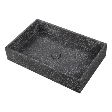 KAR. 5206836668574 Νιπτήρας επικαθήμενος με βαλβίδα DION Volcano CS-0069 KARAG 60x39x12cm