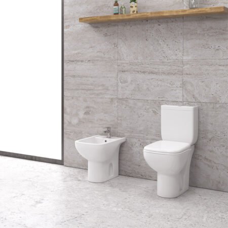 KAR. 5206836600697 Σετ λεκάνη χαμηλής πίεσης κατωστόμια SQUARE CY 121S