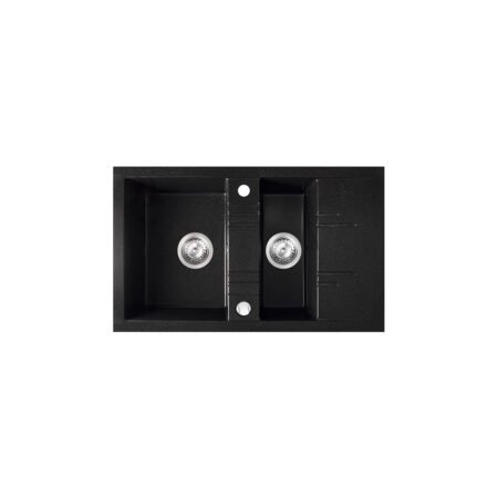 KAR. 5902194986885 Νεροχύτης κουζίνας γραφίτη DRGM3/48/79BA FERRO 79x48cm