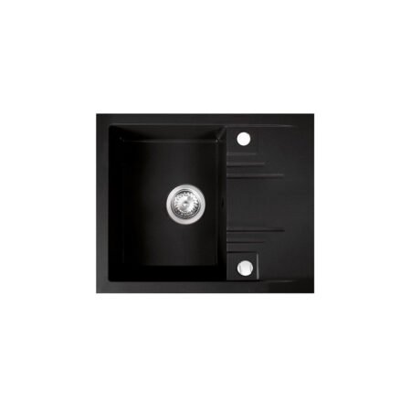 KAR. 5902194986854 Νεροχύτης κουζίνας γραφίτη DRGM48/58BA FERRO 58x48cm