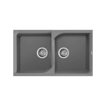 KAR. 8032861959281 Νεροχύτης κουζίνας EGO 450 Titanium 73 ELLECI 86x50cm
