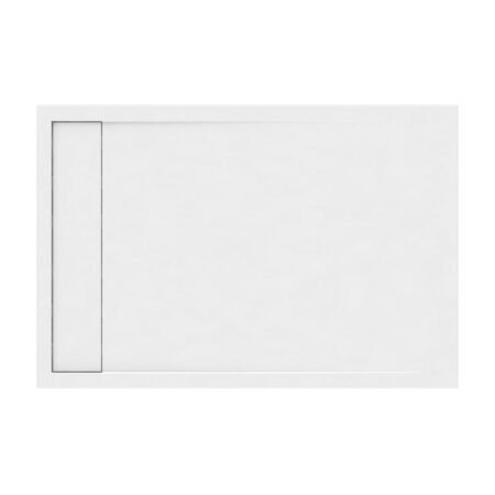KAR. 5206836005676 Ντουζιέρα ημικυκλική ακρυλική ELEMENT KARAG 90x90x5,5cm