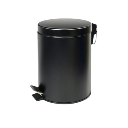 KAR. 5206836658452 Χαρτοδοχείο απορριμμάτων GA-8805BB Μαύρο ματ KARAG 5lt