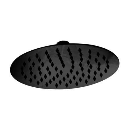 KAR. 5206836065687 Κεφαλή ντους Μαύρη H13801-N KARAG Ø20cm