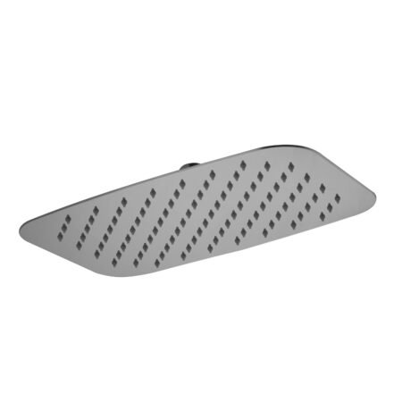 KAR. 5206836650821 Κεφαλή ντους Gun Metal H28301 KARAG 30x20cm